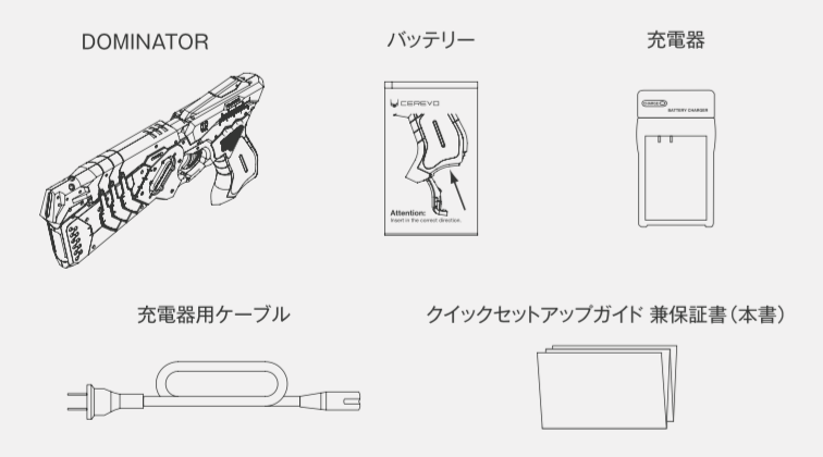 manual | Cerevo DOMINATOR MANUAL